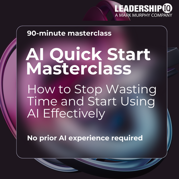 AI Quick Start Masterclass: How to Stop Wasting Time and Start Using A