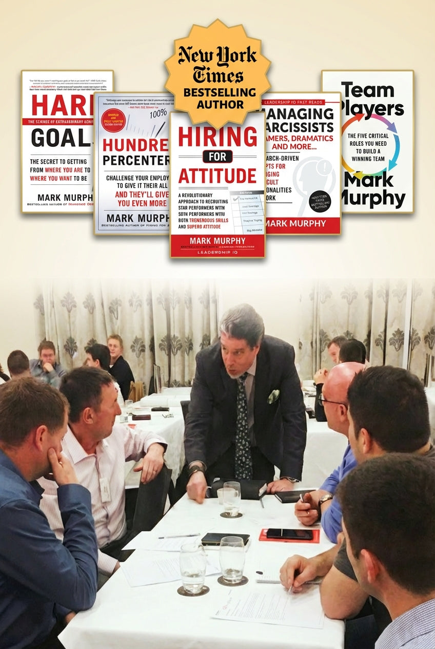Mark Murphy, founder of Leadership IQ and keynote speaker