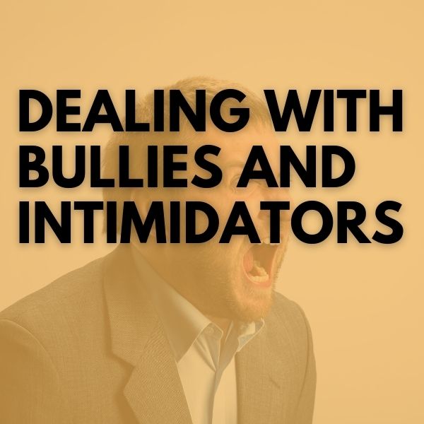 Dealing With Bullies And Intimidators masterclass cover