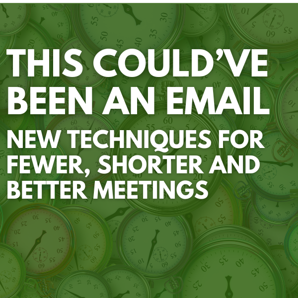 This Meeting Could’ve Been an Email masterclass cover