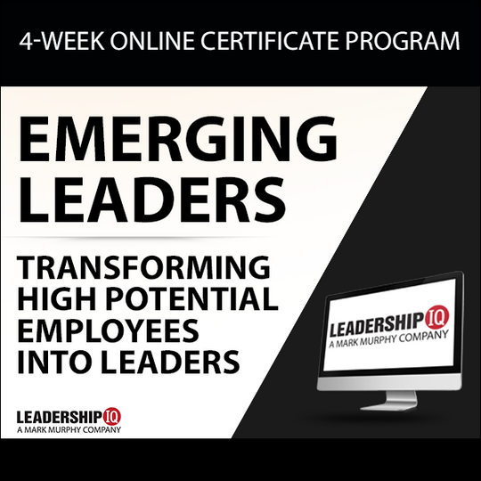 Emerging Leaders: Transforming High Potential Employees Into Leaders [JUNE 3RD]