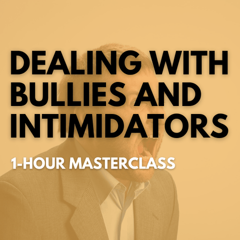 Dealing With Bullies And Intimidators [Perpetual Access Download]