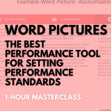 Word Pictures: The Best Tool For Setting Performance Standards [Perpetual Access Download] - Leadership IQ